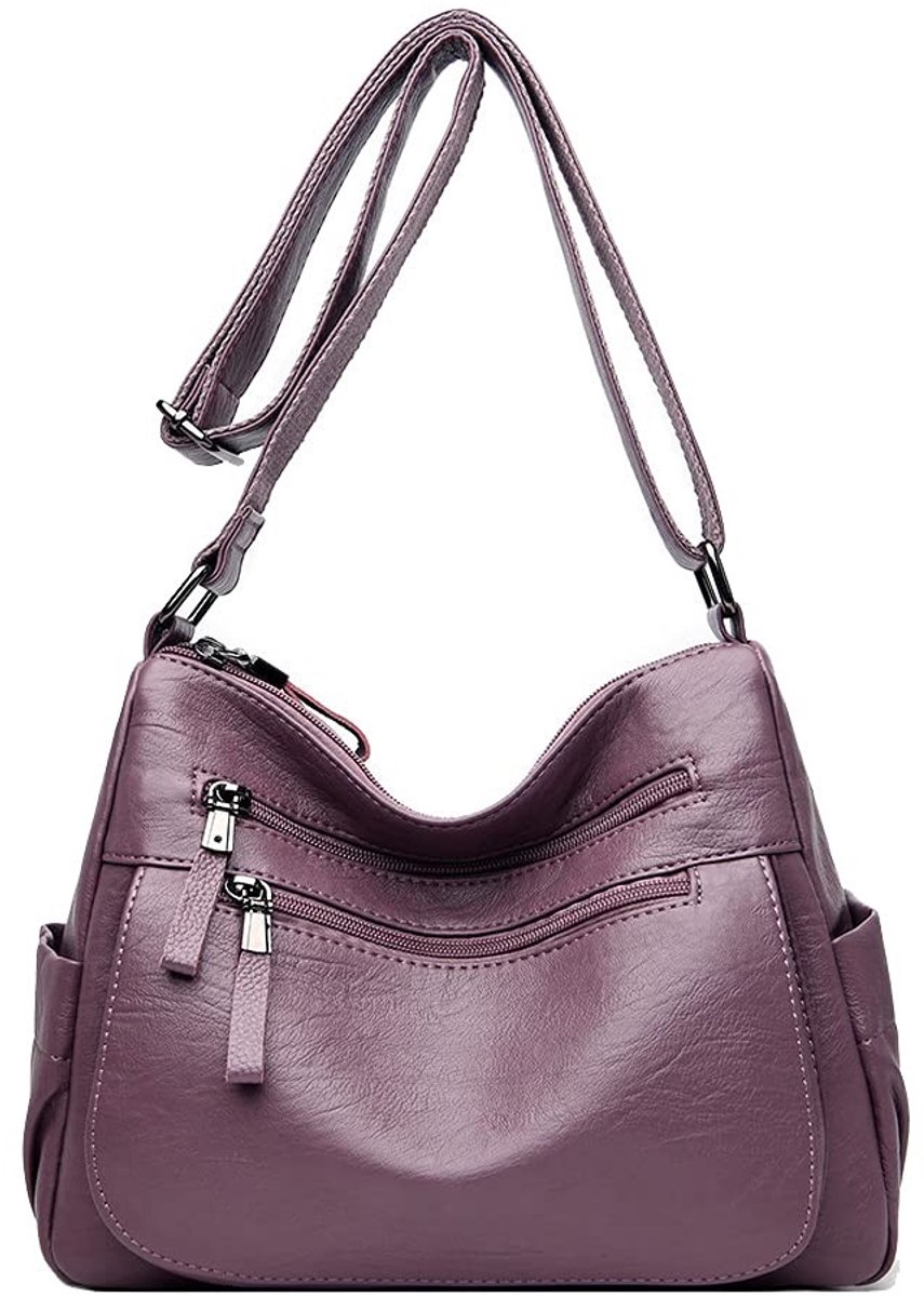 Elzusha - Dames Crossbody Tas PU Leer Elegant en Stijlvol