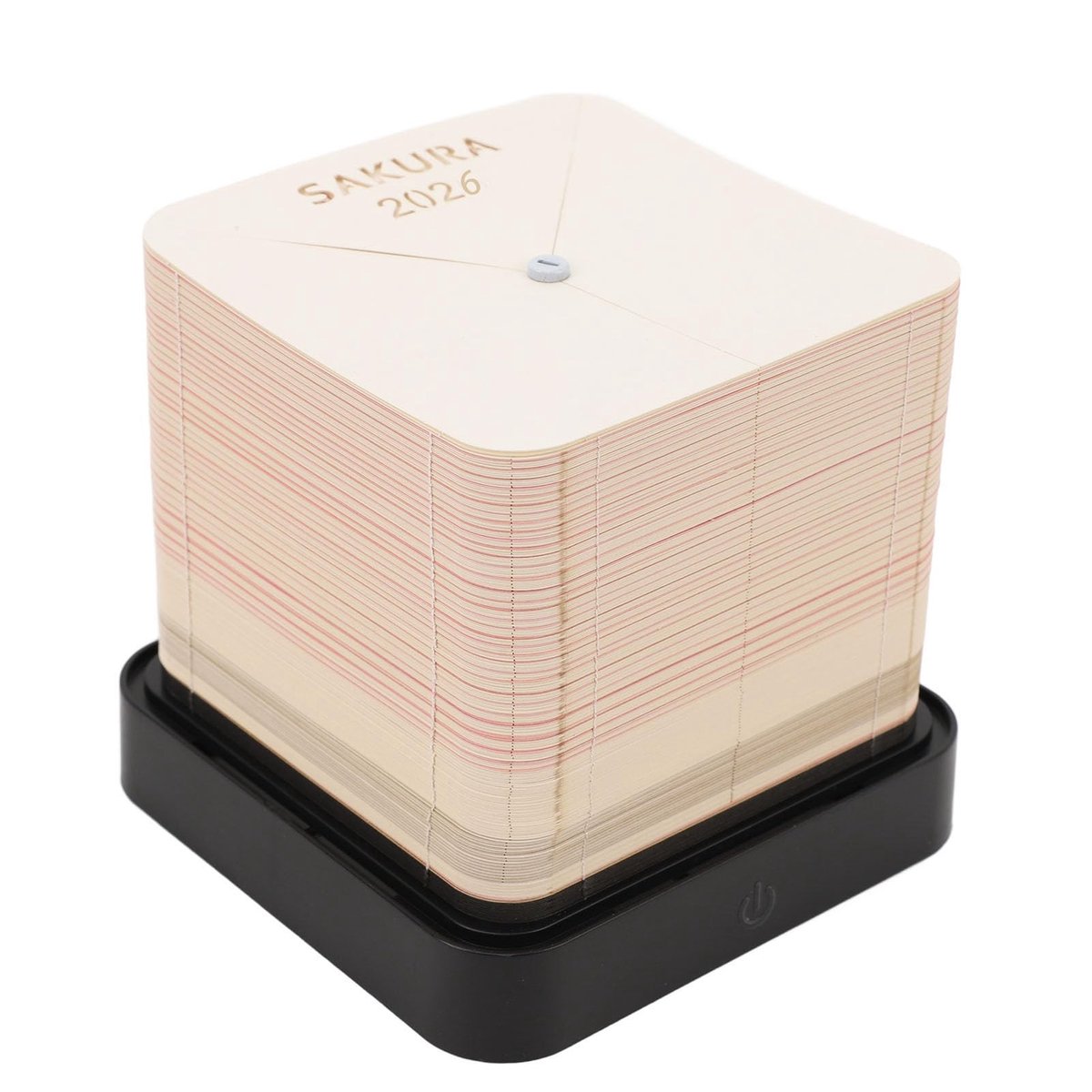 Elzusha - 3D Memo Pad - 2026 Weekkalender met boomhutten - Roze