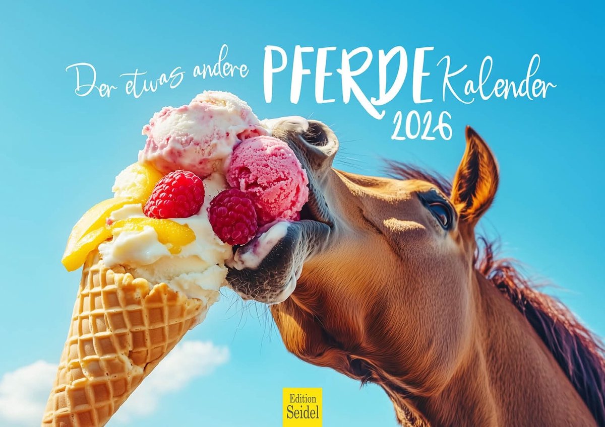 Elzusha - Premium Wandkalender 2026 - Paarden en veulens - A3 formaat