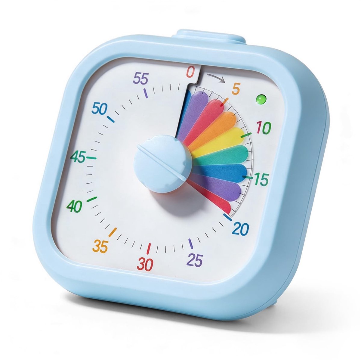 Elzusha - Visuele Timer met Regenboog Design voor Kinderen en Volwassenen