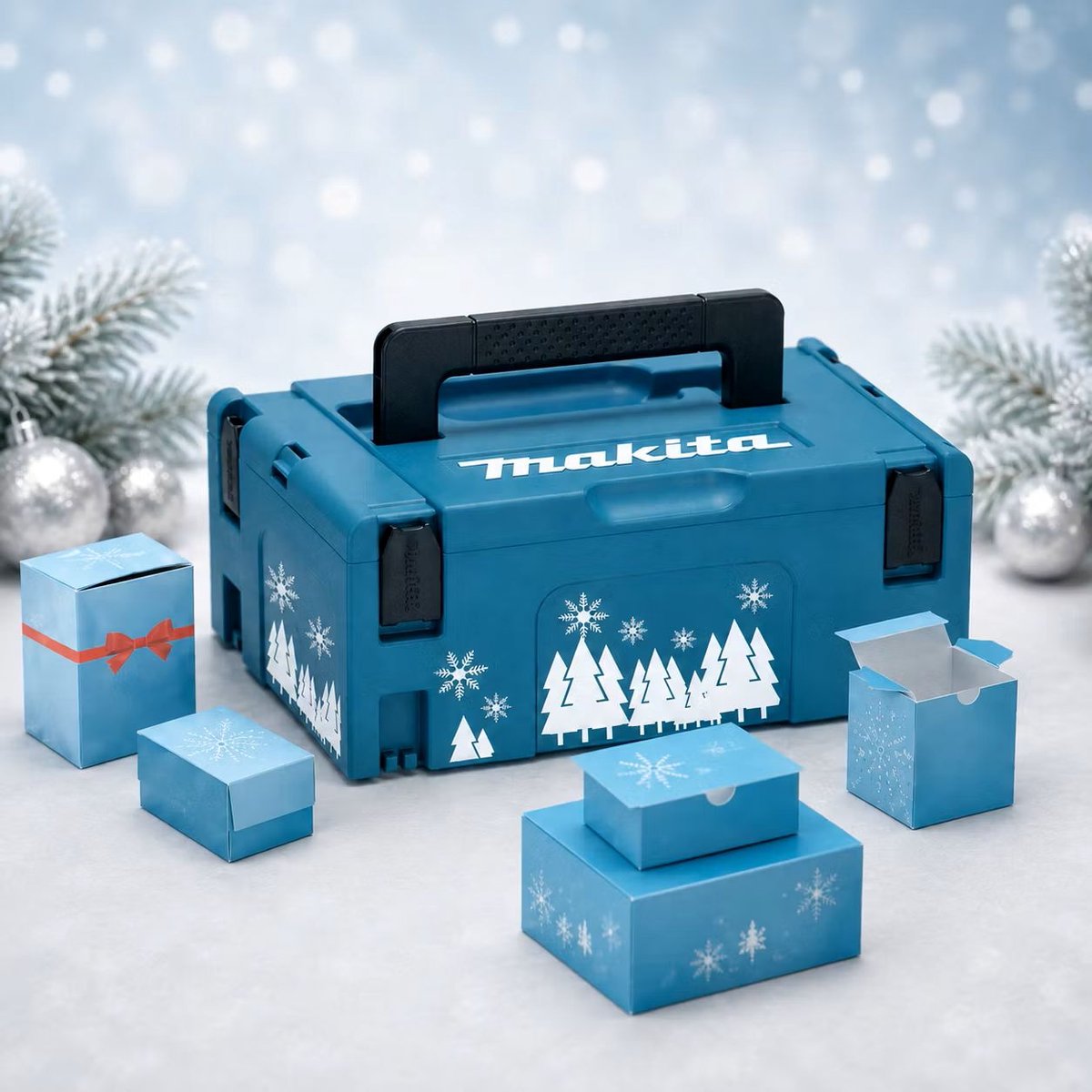 MAKITA Adventskalender in MBox 2- met exclusieve artikelen - 24 verrassingen- Limited Edition - accuboor kerstkado voor Makita fans P-84894 thumbnail 6