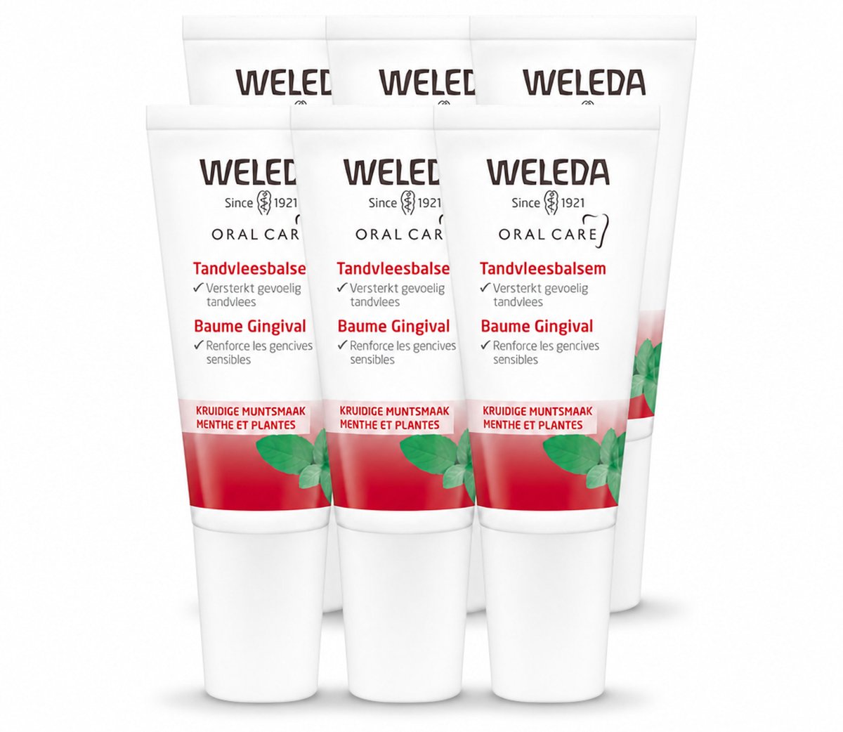6 x WELEDA - Tandvleesbalsem - 30 ml - Voordeelverpakking - 6 stuks