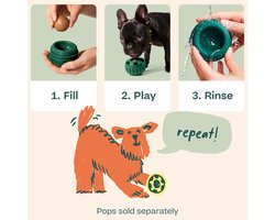 WOOF - Pupsicle - Groen - S