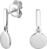 Glams Oorhangers Rondje - Zilver