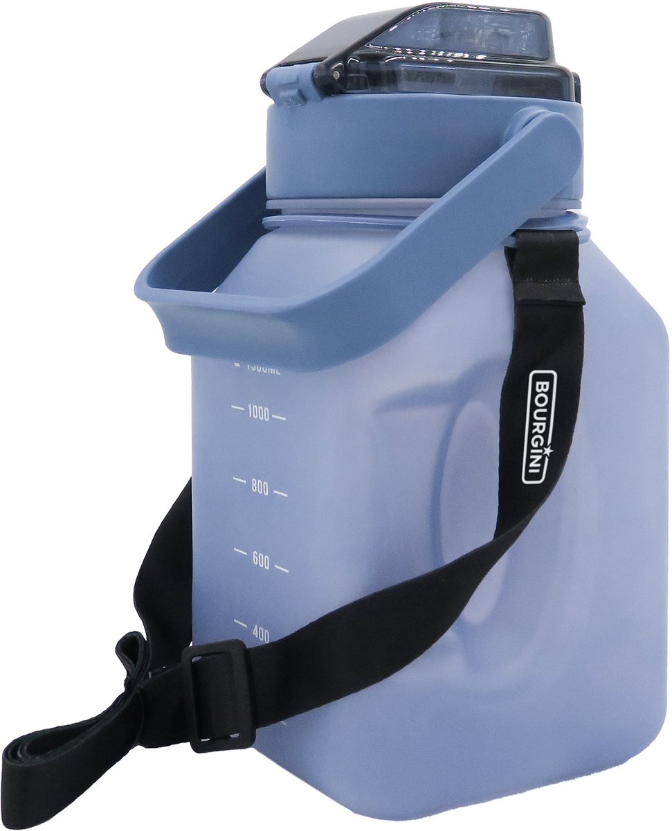 Drinkfles - Waterfles Dumbbell - 1,5L Gradient