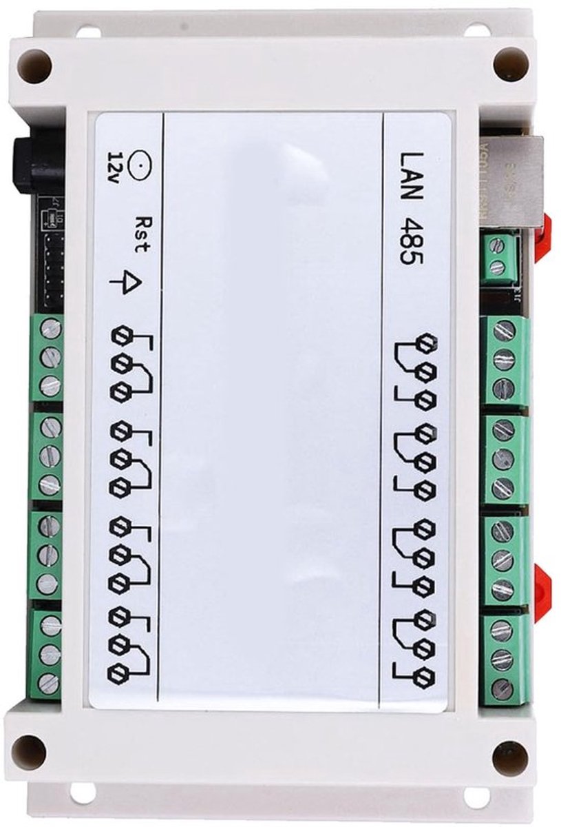 OmGoods - Dailygoody - Ethernet Rj45 Relay Module - Tcp/ip Controller - Solid State