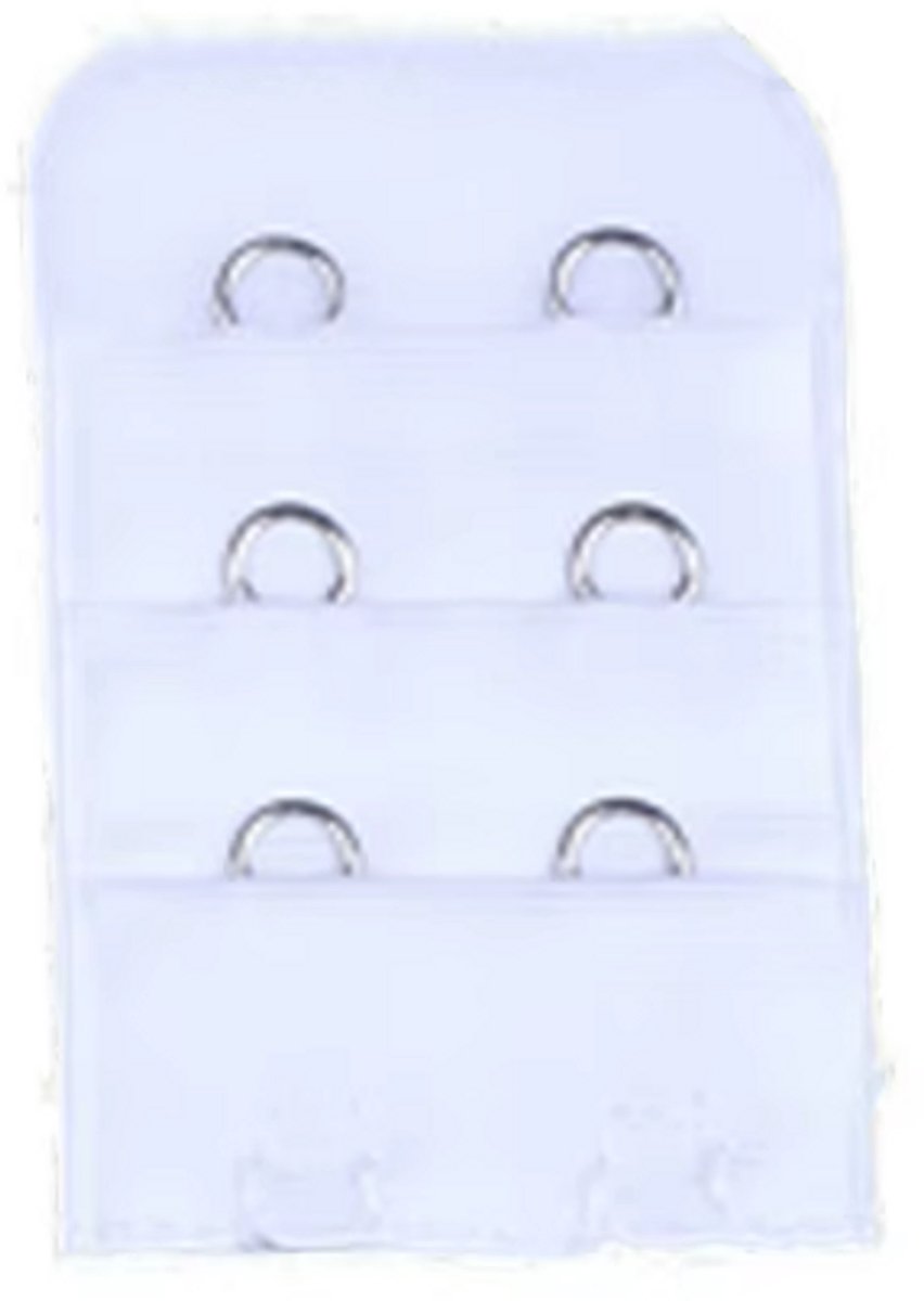 Go Go Gadget - Beha Verlengstuk - BH verlengstuk - Verlenger - Comfortabel - 2-haaks - 1 stuk - Wit