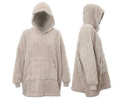 Unique Living - Hoodie Pleun - 70x50cm - Chateau Grey