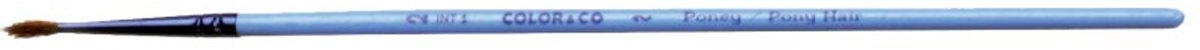 LEFRANC BOURGEOIS haarpenseel Pony, maat 16, blauw, 12 stuks