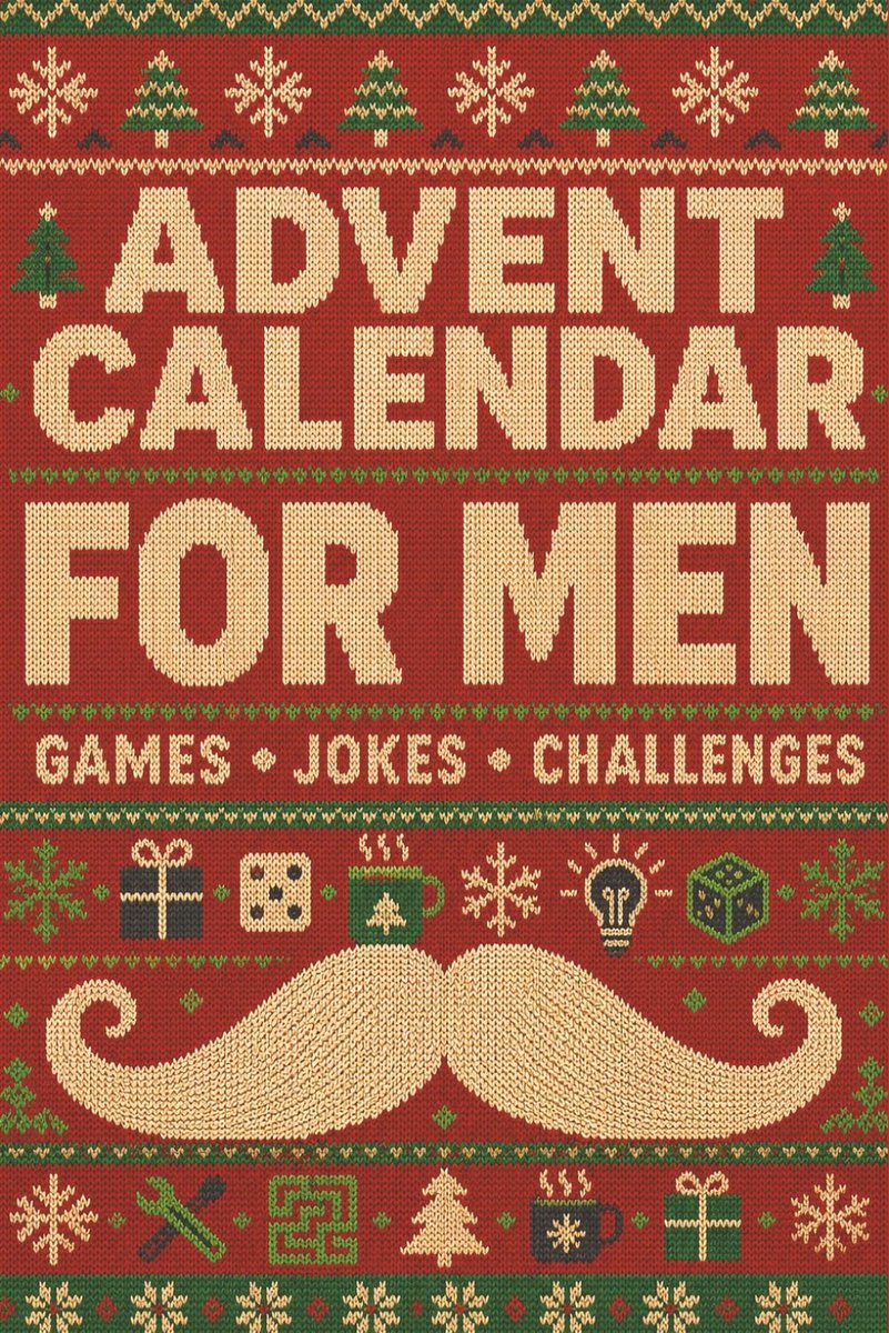 Advent Calendar for Adults: For men. 24 Days of Funny, Spicy, and Hilarious Questions, Games, and Challenges for Him - ShopVlot