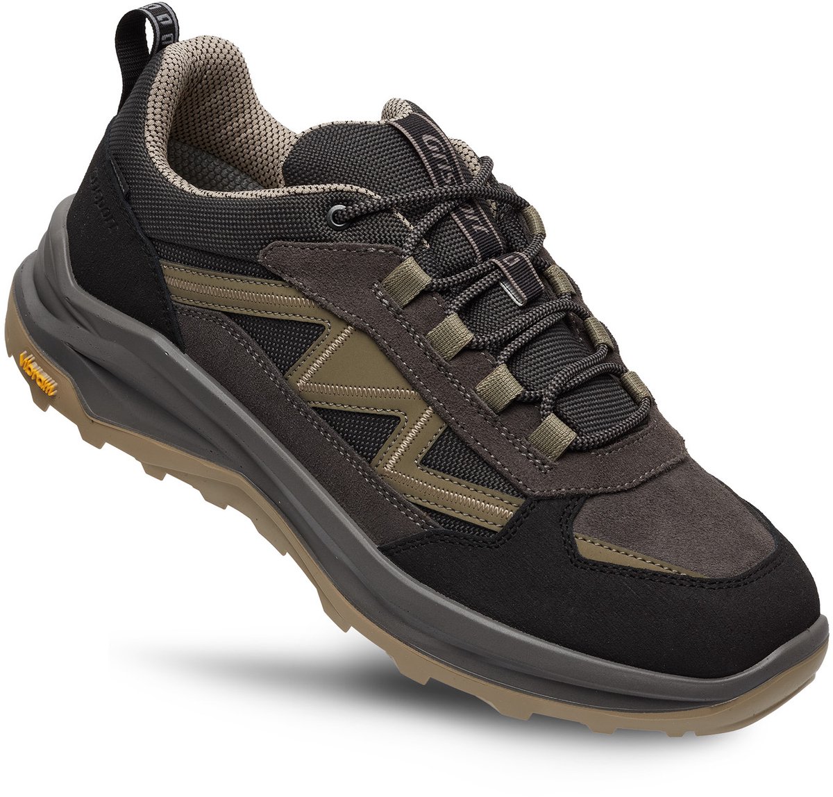 Grisport Swift Low wandelschoenen uni Grijs