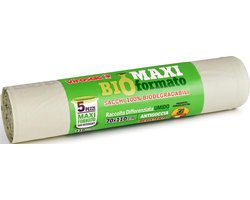 Virosac 135048 zakken biologisch afbreekbaar, Mater Bì, 18 x 4 x 4 cm, 5 stuks - ShopVlot