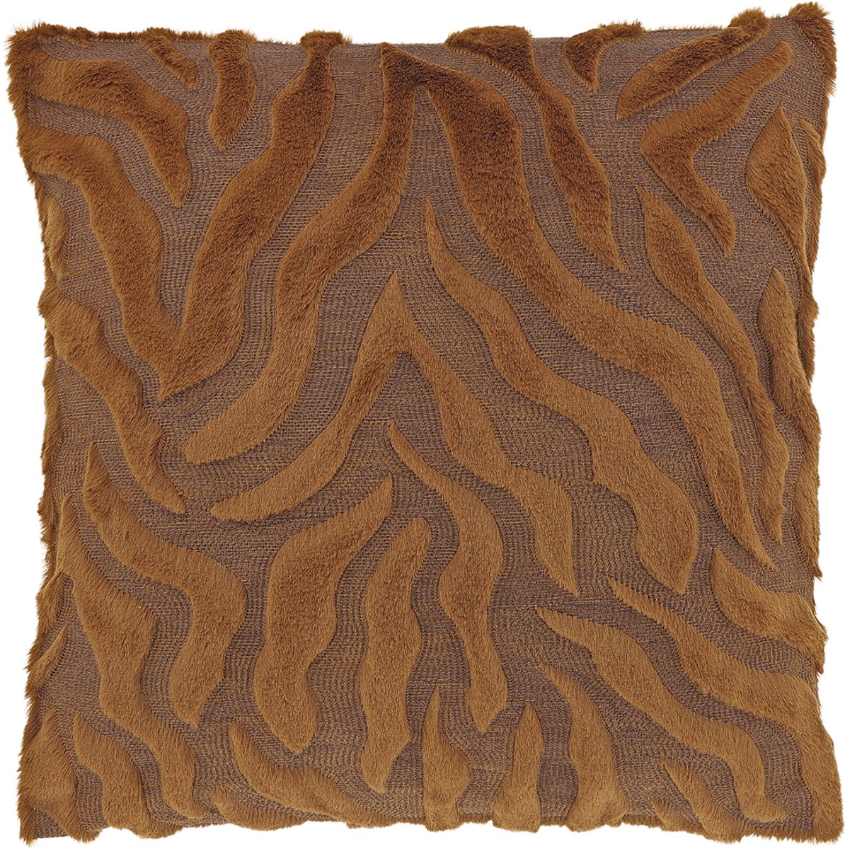 Unique Living Sierkussen Fenna 45x45cm - Leather Brown Bruin