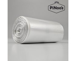 Transparante Vuilniszakken 30 Liter | 5 rollen à 100 zakken - HDPE-plastic | 6 My | 50x60 cm - Transparante pedaalemmerzakken, Pedaalemmerzakken 30L, Transparante afvalzakken 30 liter (05006001106)