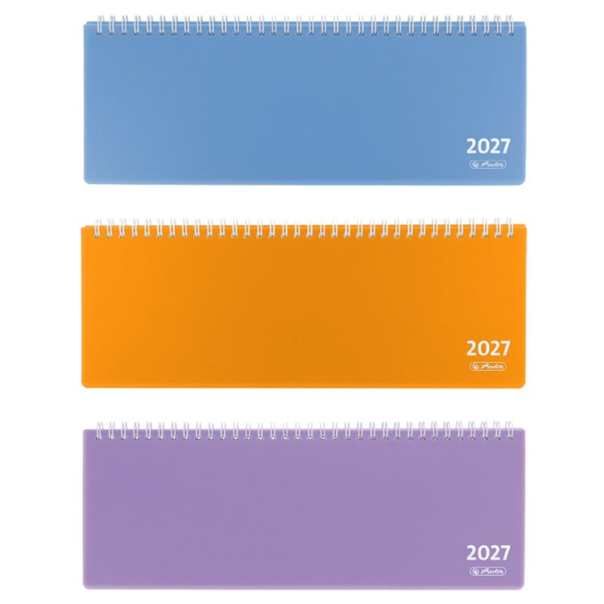 herlitz bureaikalender Colori 2027, spiraal, 310×115 mm