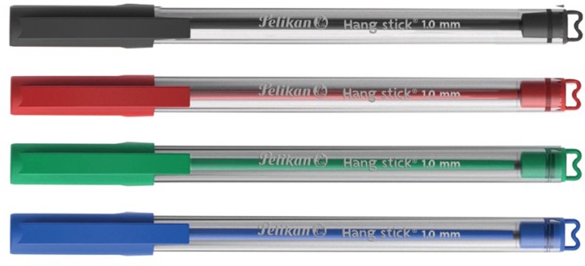 Pelikan 605434, Stick balpen, Zwart, 50 stuk(s)