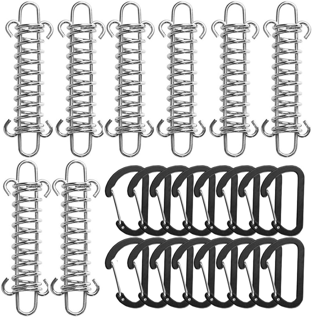 Awning Spring Accessories Tension Springs Spring Camping Tent Awning Mounting Accessories (Black) - ShopVlot