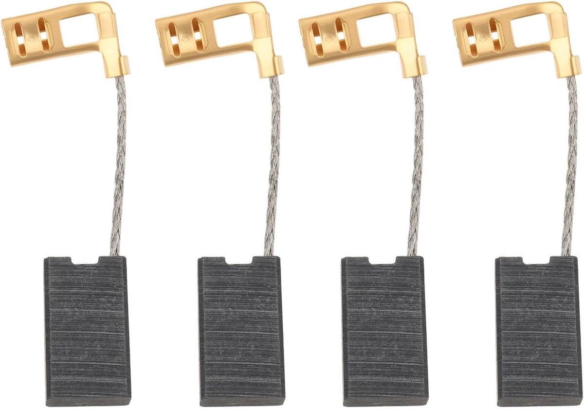 2 paar koolborstels Auto Stop Compatibel met Mafell Precieze 5x10x17mm Maat Compatibel met Mafell KST55SE MT55cc - ShopVlot