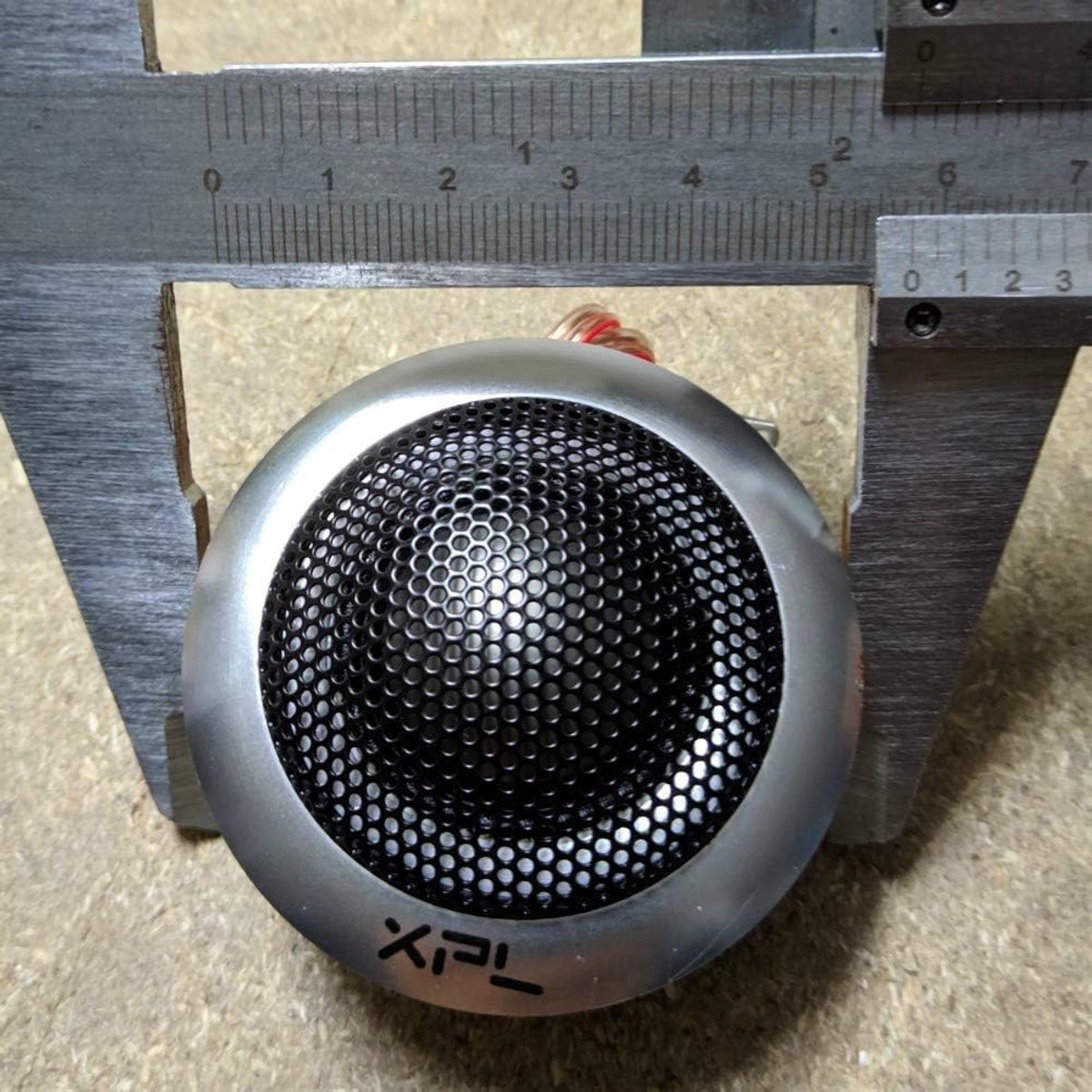 KIT SET VOOR XPL XTW2505, 2 tweeters van 50 watt RMS en 100 watt max, 5,7 cm 2,2" diameter, aluminium, met een - ShopVlot