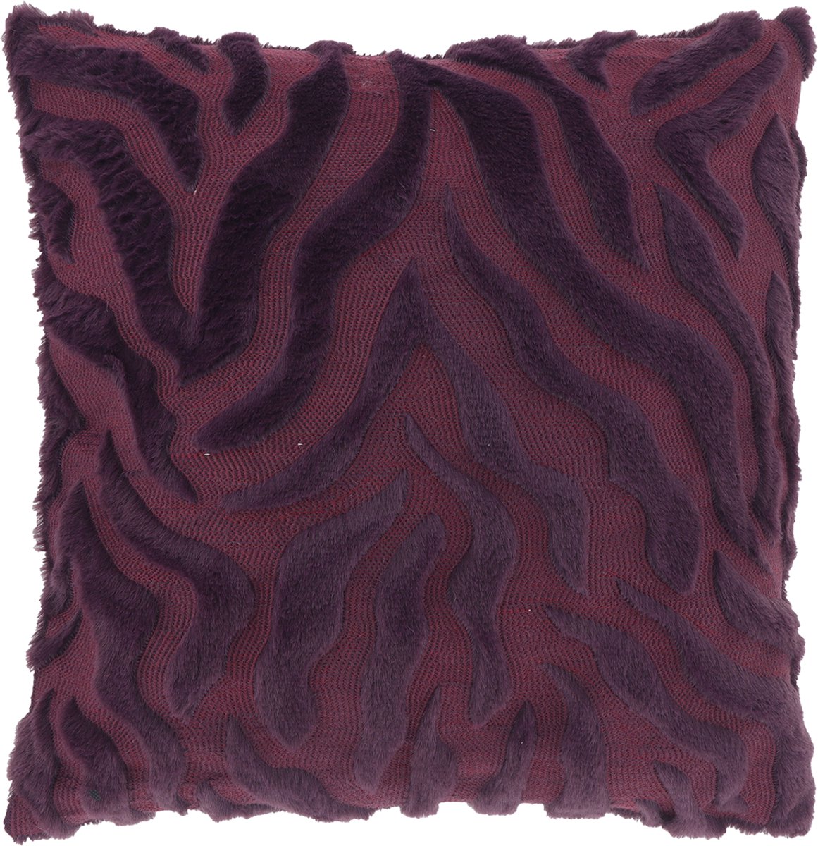 Unique Living Sierkussen Fenna 45x45cm - Dark Purple Paars