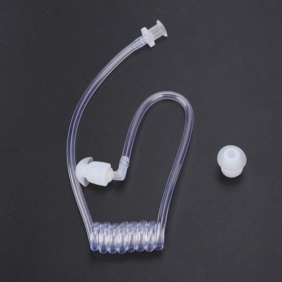 Vervangende Akoestische Spoel Audio Tube voor Tweewegradio's en Walkie Talkie Oortelefoons (10-Pack) - Ideaal voor Communicatie, Geluidskwaliteit en Comfort — afbeelding 5