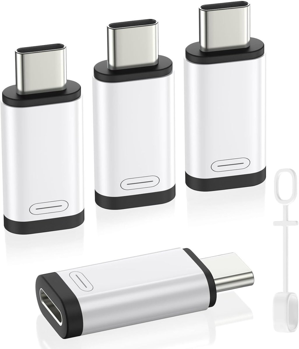 Lightning naar USB-C Adapter voor iPhone Duo 18 17 16 15, Opladen en Gegevensoverdracht, Compact en Duurzaam