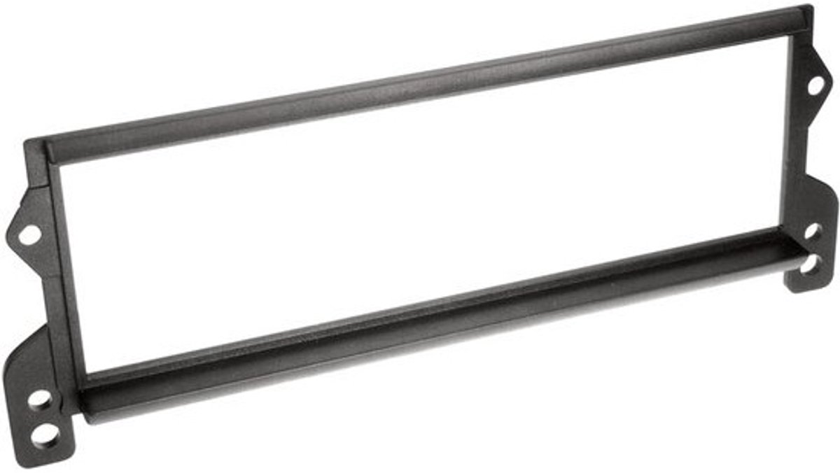 Radiopaneel - Dashboardframe - Voor auto-audio-installatie - 1-DIN-standaard - 20 × 6 × 2 cm - Zwart
