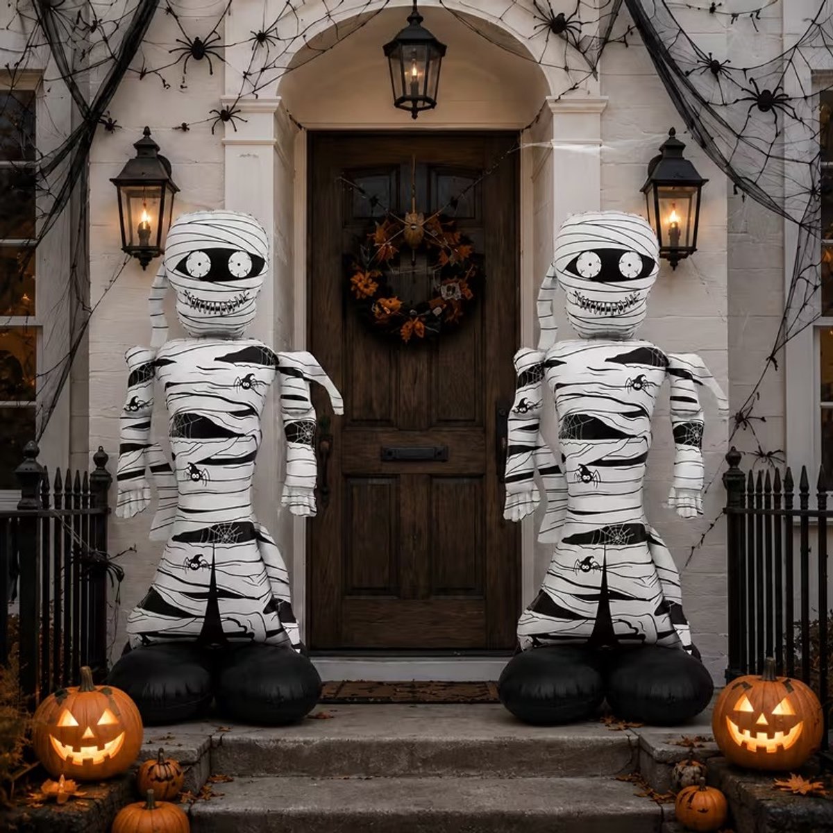 Mummie Ballon - Staande Ballonnen - Halloween - Halloween Ballon - 1 Stuk - Feestballonnen - Feestartikelen