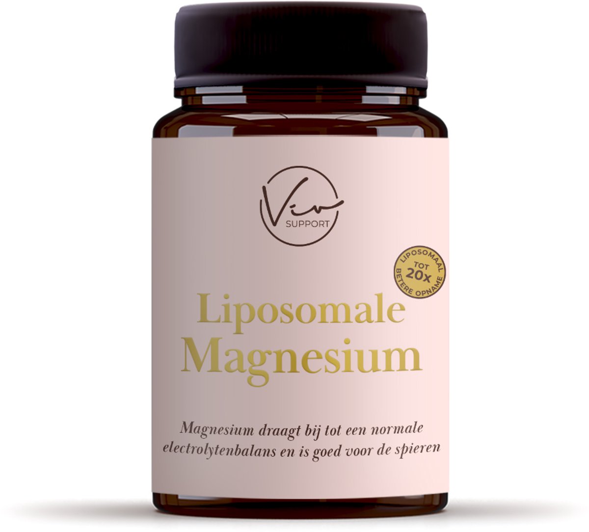 Viv Support Liposomale Magnesium Capsules – 60 Capsules – Hoog Opneembaar Magnesium Supplement – Vegan - voor Vrouwen