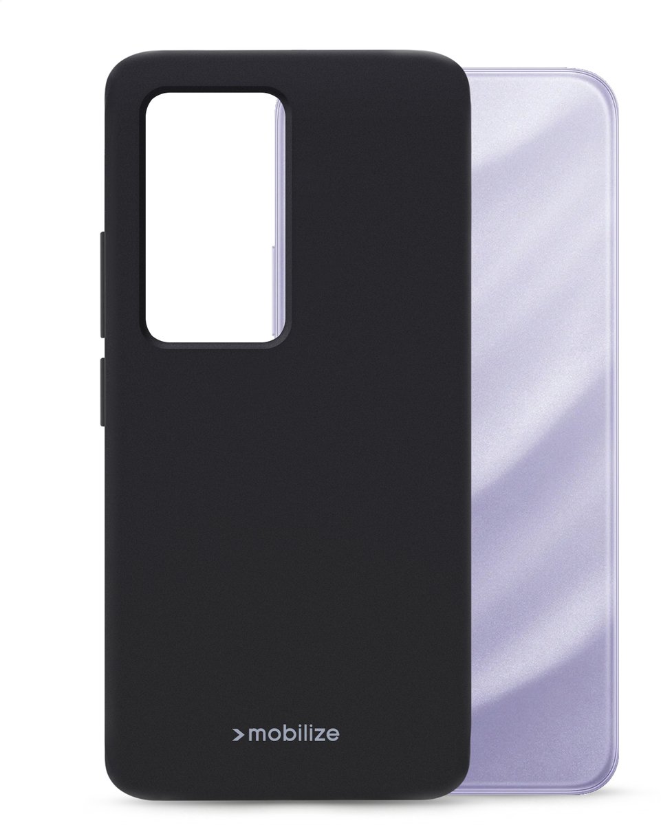 Mobilize Rubber Gelly Case - Geschikt voor Xiaomi Redmi 17C 5G - Matt Black