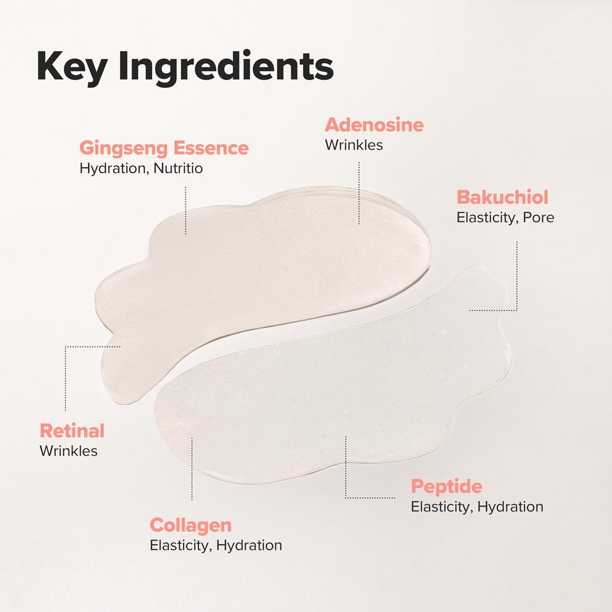 Beauty of Joseon Revive Under Eye Patch Ginseng + Retinal Original - 60 Patches - Korean Skincare - Alle Huidtypes - Collageen - Donkere Kringen - Wallen — cadeau in Verzorging - foto 3