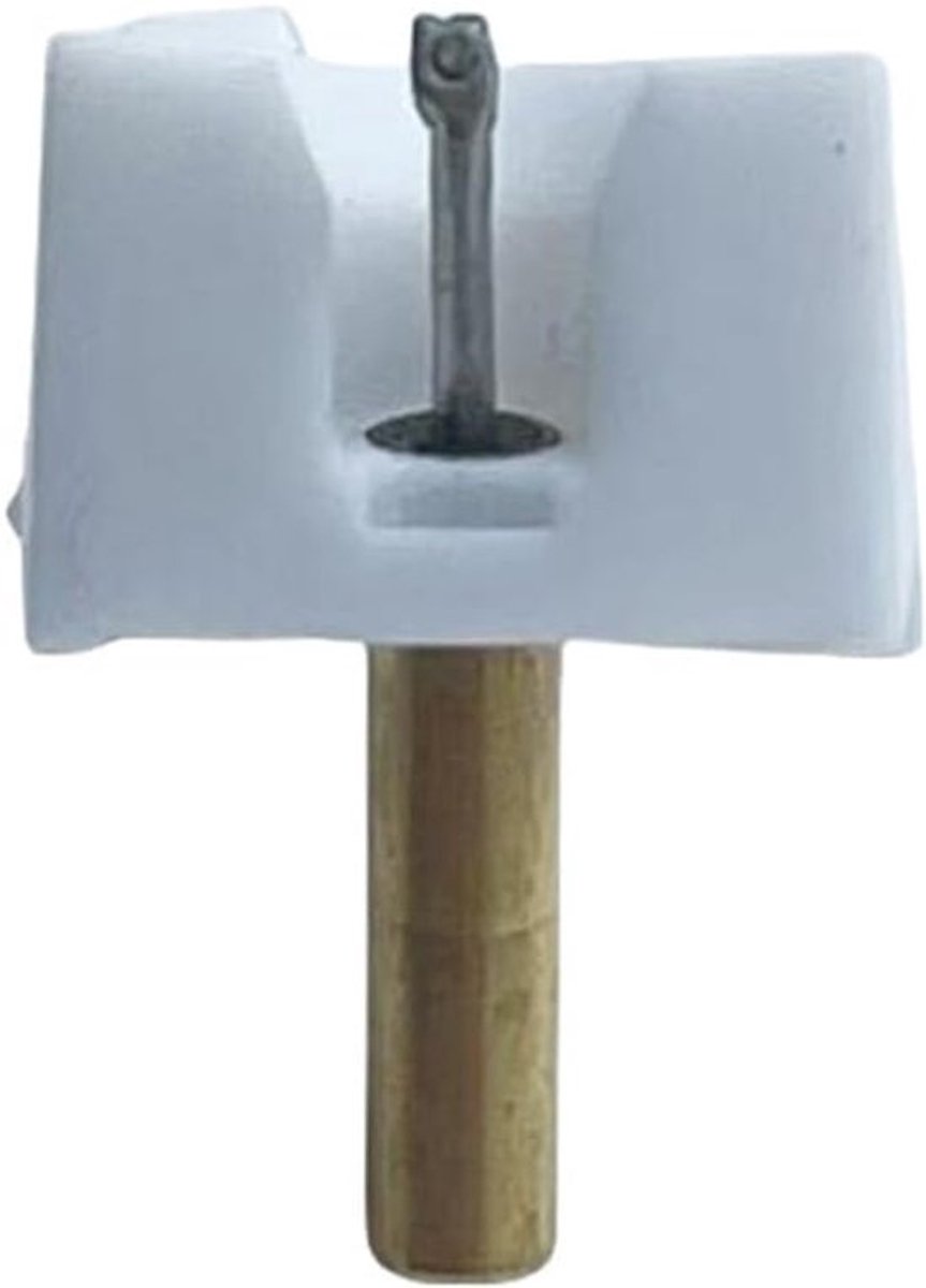 Vervangende naald - Stylusnaald - Voor vinyl afspelen - Verbeterde audio - 3x3x1 cm - Wit