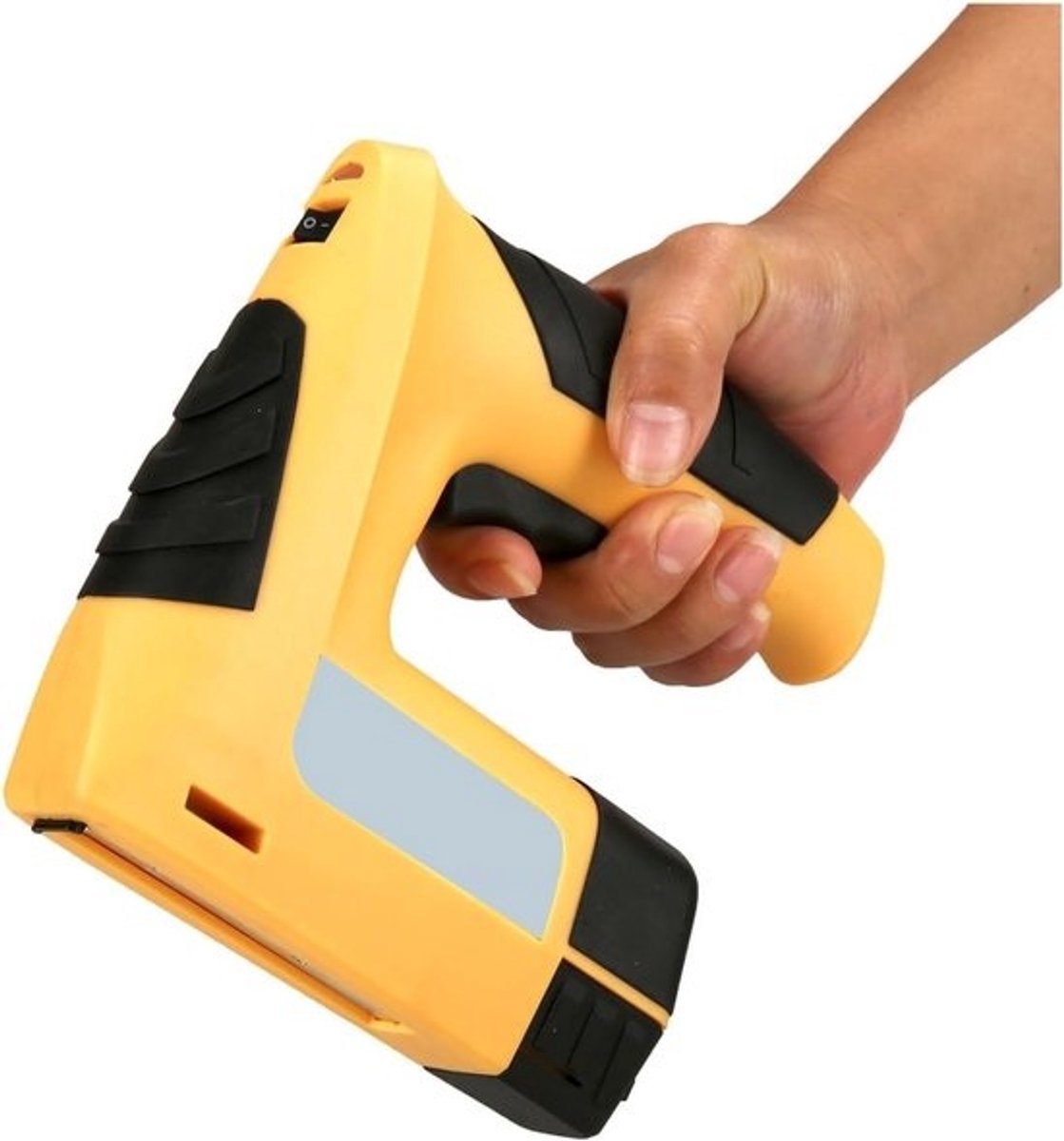 Elektrisch spijkerpistool - Luchtnietmachine - tacker - Voor houtbewerkingsprojecten - Draadloos - USB-oplaadbaar - 10 mm diepte - Niet gespecificeerd