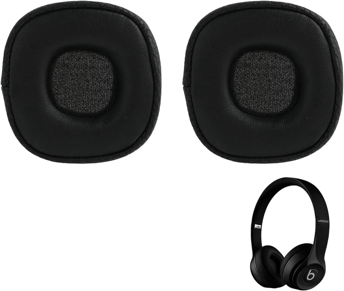 Vervangende Oorkussens voor On-Ear Hoofdtelefoons, Geschikt voor Wired en Bluetooth, Hoogwaardige Geheugenfoam, Inclusief Vervangende Hoofdband Kussen en Reparatie Onderdelen