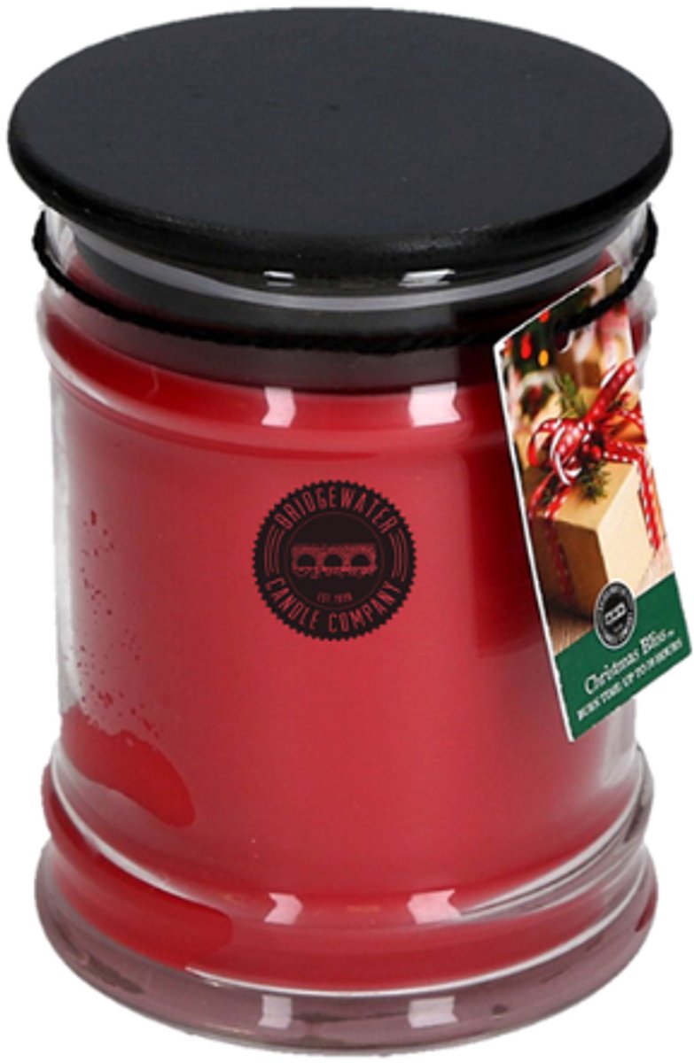 Bridgewater Geurkaars - Christmas Bliss - 524 g - Large - Ongeveer 75 uur Rood