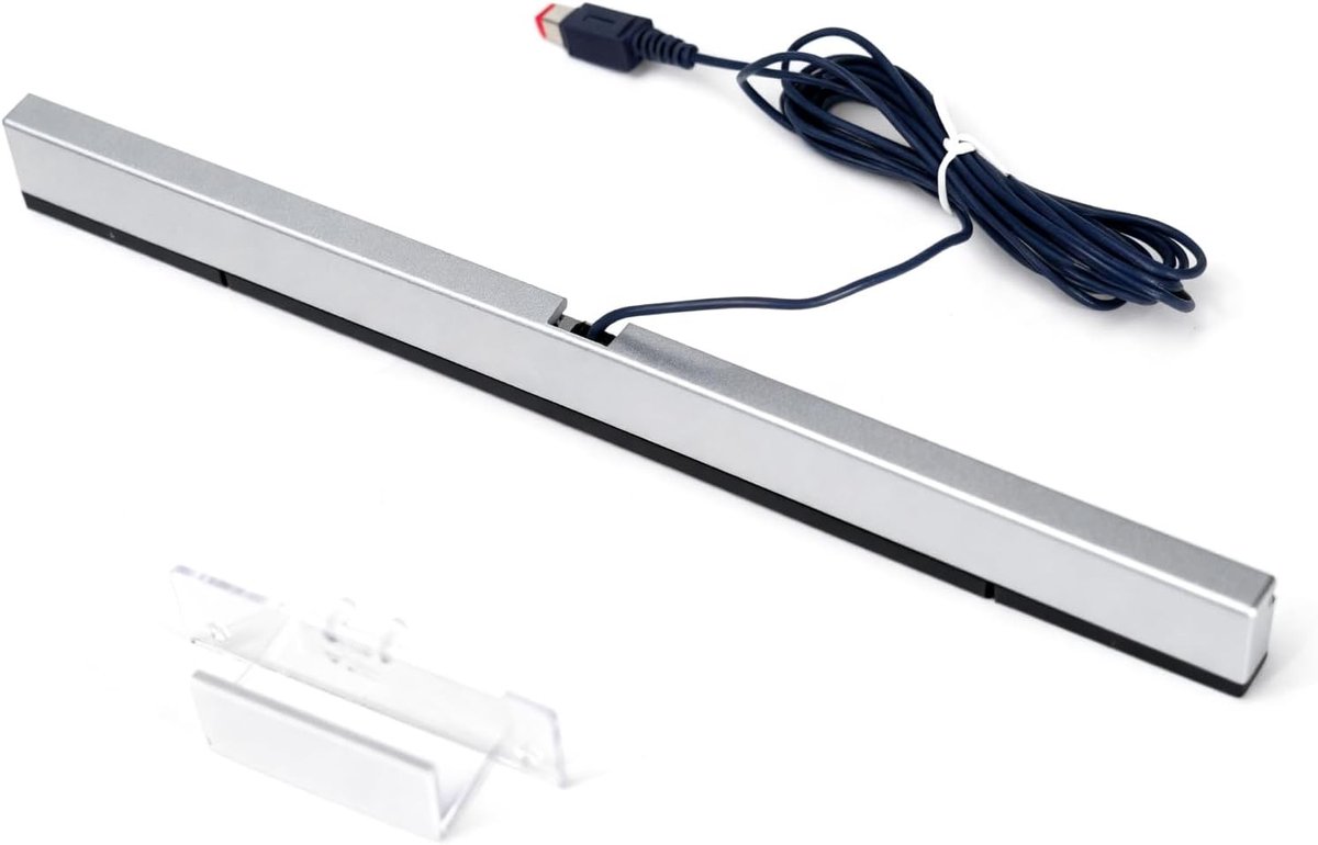 Barre De Capteur Infrarouge Voor Console Wii Met LED, Filaire En Transparante Steun Voor Nauwkeurige Spelervaring