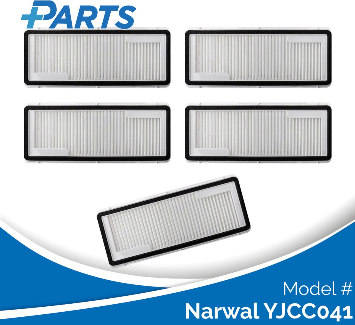 Plus.Parts Narwal YJCC041 Filters (5 Stuks, Plus.Parts® alternatief voor CP-PJ-A00088-00-00) Overig