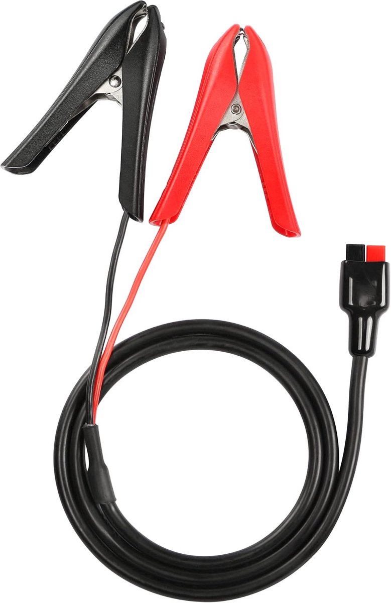 CERRXIAN 14AWG Crocodile Clip to 45A Battery Connection Cable, Quick Release Adapter, Charging Cable Extension Cable - ShopVlot