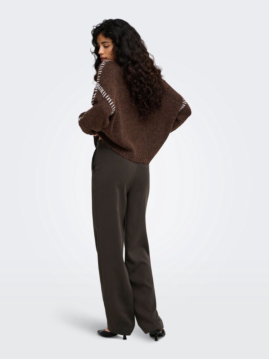JDY - JDYZOEY LIFE L/S ON STITCH PULL KNT Dames Trui — cadeau in Cadeau-ideeën - foto 7