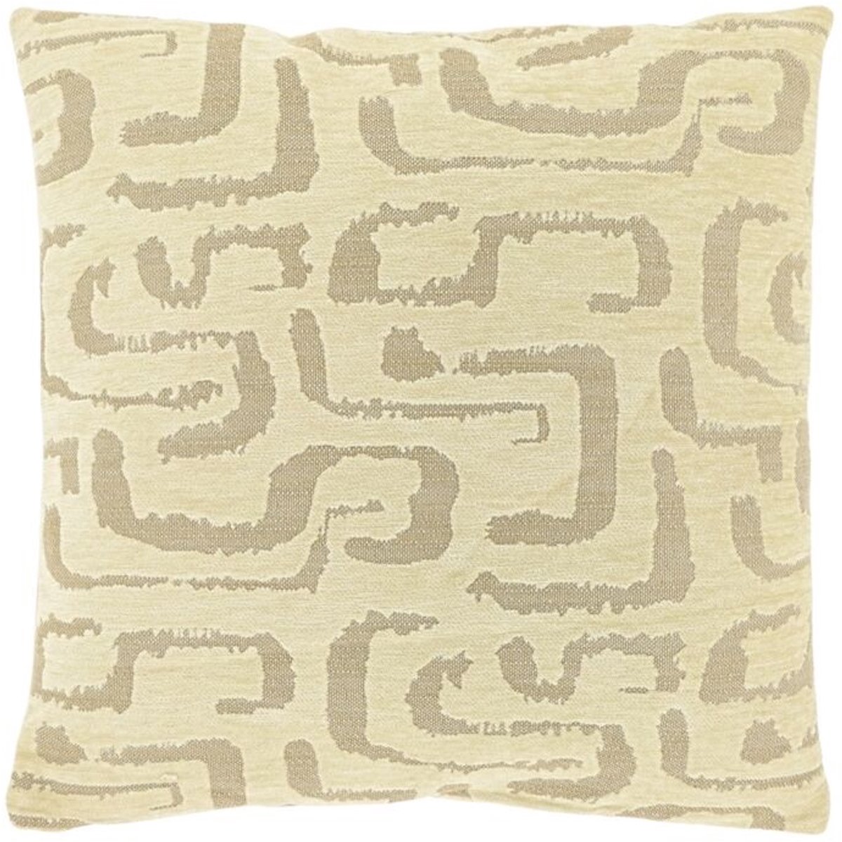 Unique Living Sierkussen Liam - Dove White - 45x45cm Wit