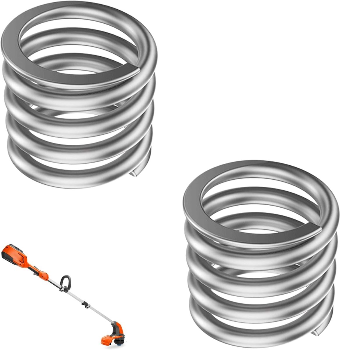 2 stuks drukveer, reserveveer voor Makita grastrimmer, voor breedte, grastrimmerkoppen - ShopVlot