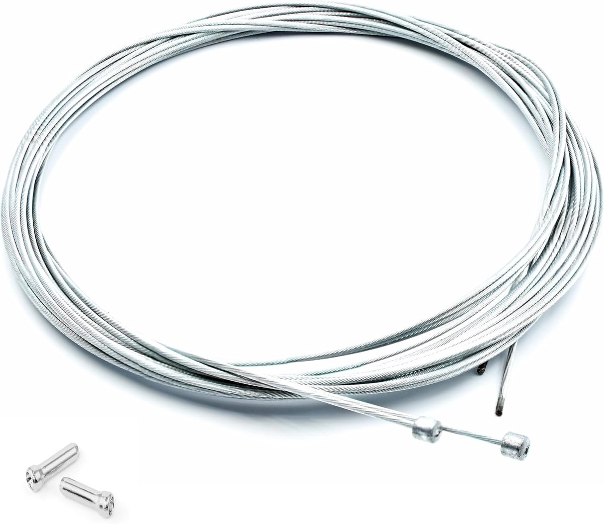Shift Inner Cable Universal Gear Cable 1.2mm With End Caps For Bicycle Road Bike - ShopVlot