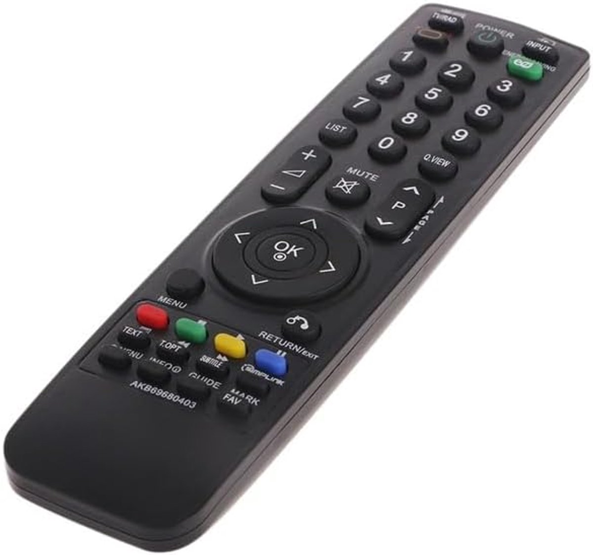Replacement remote control suitable for LG LCD LED TV AKB69680403 - ShopVlot