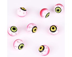 Halloween Party Decorations Supplies Indoor - Fake Eyes Eyeballs Horror Scary Outdoor Stuff 35mm(1.38") 8Pcs Simulation Props Favors