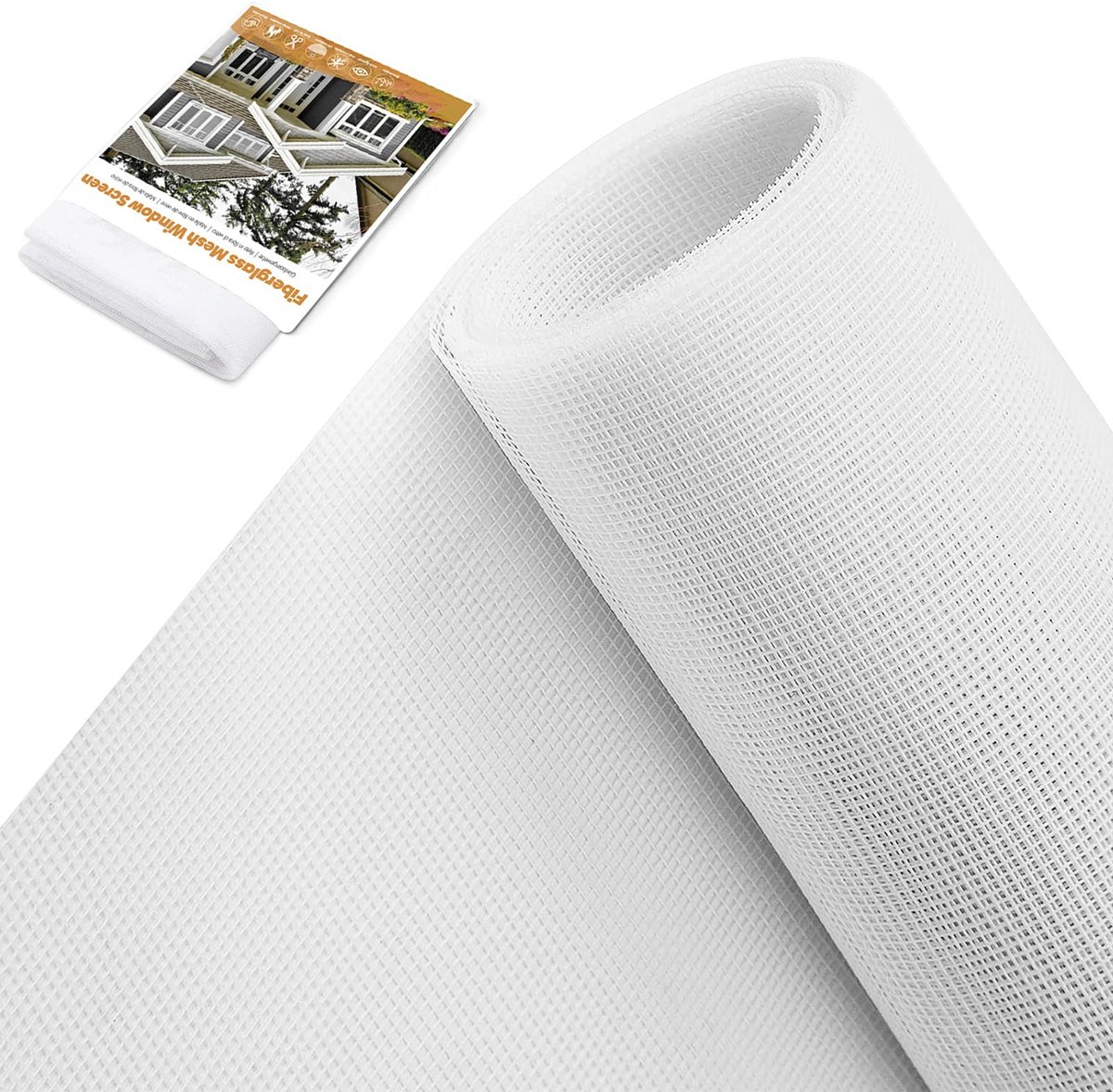 HOFUDON Upgrades vliegengaas per meter 150x300 cm, glasvezel vliegennet - ShopVlot