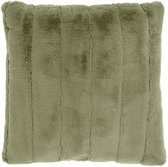 Unique Living - Sierkussen Norah Tea Green -45x45cm