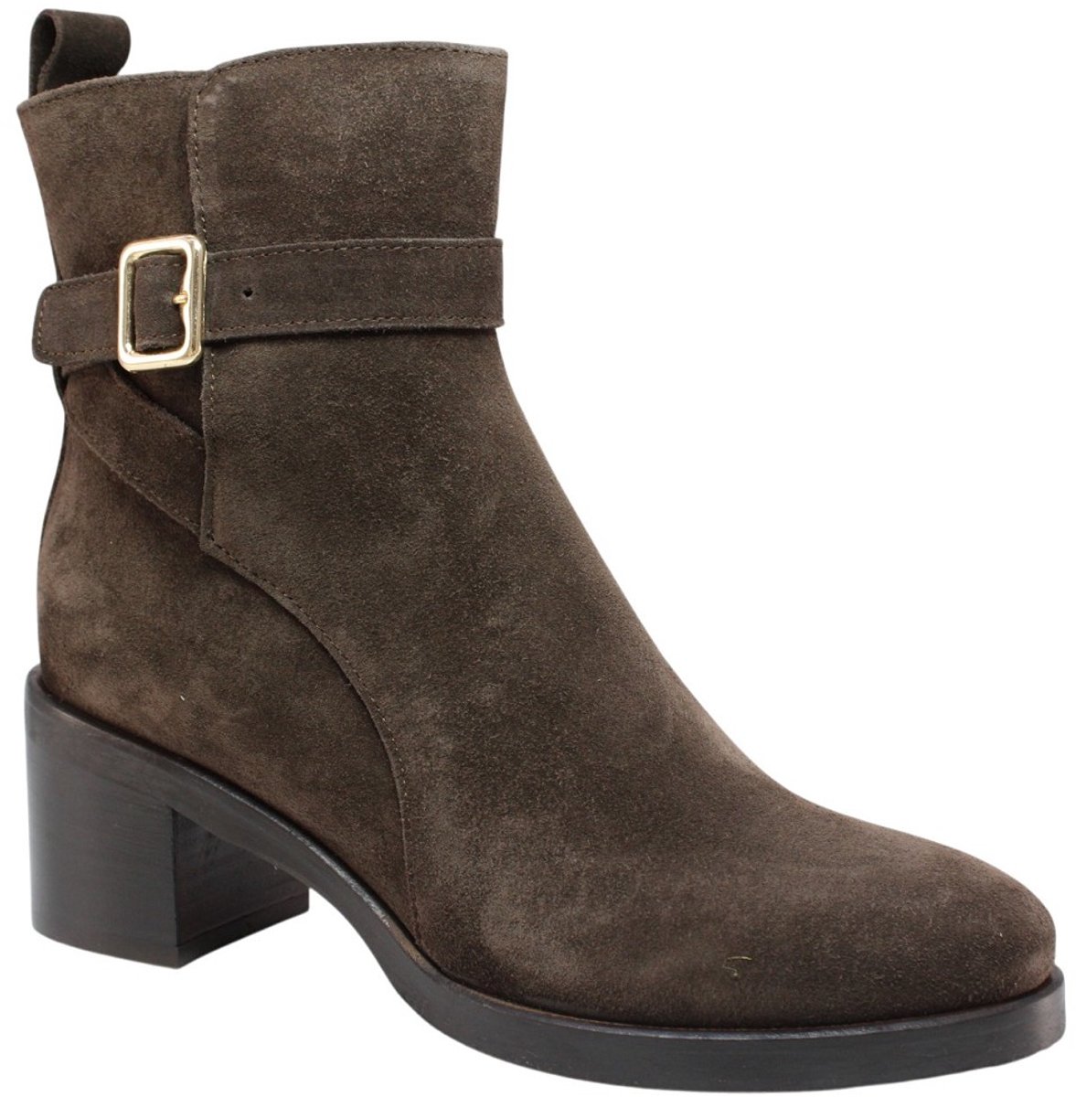 Sofia Len - Schoenen - Donkerbruin - Vrouwen - Maat 36 -