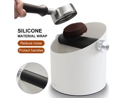 Espresso-aftapbox, gemaakt van stalen buizen, Geschikt voor een schuine tuit, ontworpen Geschikt voor barista's en koffieliefhebbers.