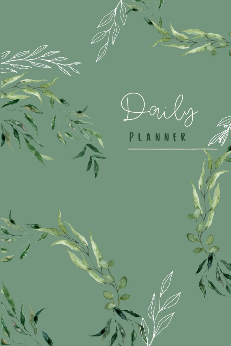Green Leaf Organic Planner - ShopVlot