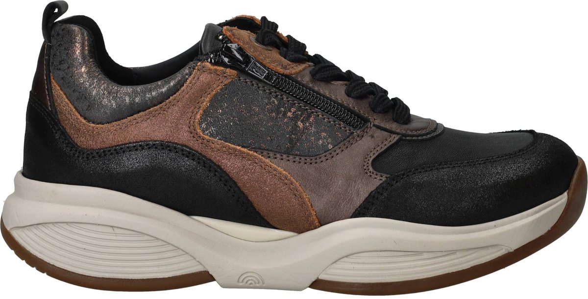 Xsensible SWX19 Stretchwalker HX Veterschoenen - Dames - Zwart - Maat:36½